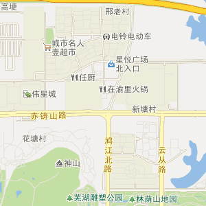 合肥宿亳滁池州淮北南阜陽蚌埠六安慶蕪湖銅陵宣城黃山市區(qū)地圖畫